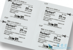 �׵���˹(Midostaurin)���ϱ�׼�Ʒ��ɸ���FLT3ͻ��AML���ߵ�������