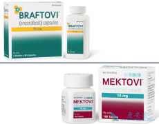 binimetinib��encorafenib���Ͽ������Ʋ������͵ĺ�ɫ��������