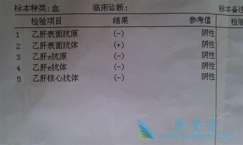 乙肝表面抗体阳性 乙肝表面抗体阳性