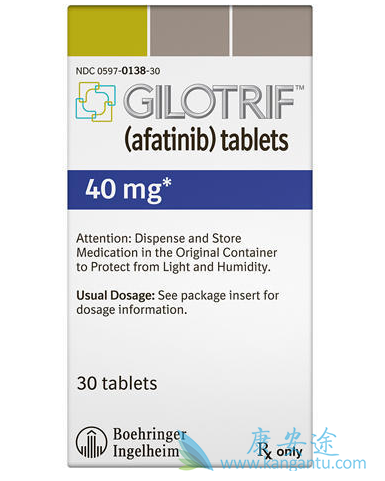 阿法替尼;非小细胞肺癌 阿法替尼;非小细胞肺癌