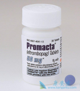 ��������eltrombopag��2���о��۲��е���Ч������