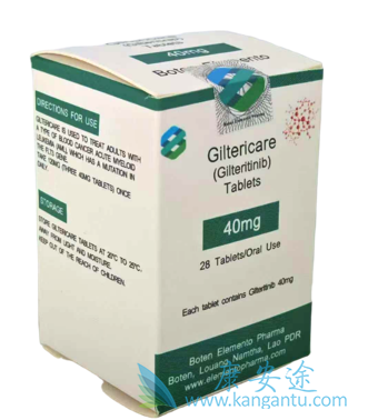 吉瑞替尼,Gilteritinib 吉瑞替尼,Gilteritinib
